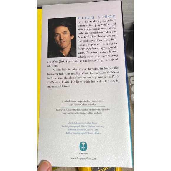 The First Phone Call From Heaven By Mitch Albom Hardcover Book - Picture 6 of 8